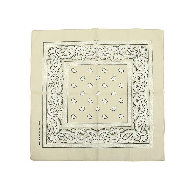 PAÑUELO BANDANA BEIGE+