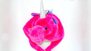 GORRO UNICORNIO FUCSIA+