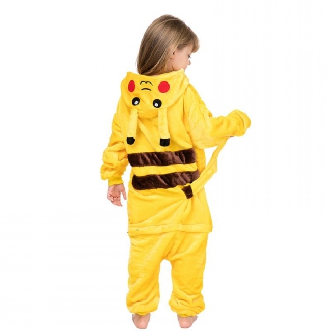 PIJAMA KIGURUMI PIKACHU INFANTIL+(SOLO 1 METRO)