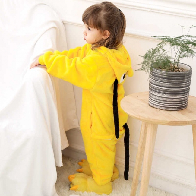 PIJAMA KIGURUMI PERRO AMARILLO INFANTIL