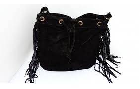 MORRAL GAMUZA CON BROCHE+