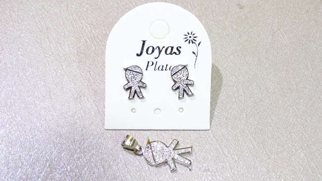 SET AROS Y DIJE PLATA CON MICROPAVE-