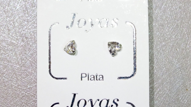 AROS PLATA CORAZON CUBIC ENGARZADO 5MM-