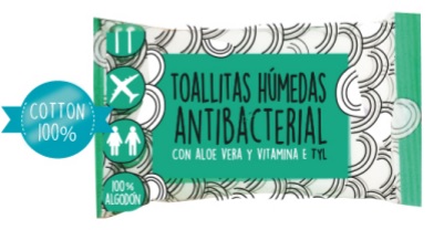 TOALLITAS ANTIBACTERIAL TYL+