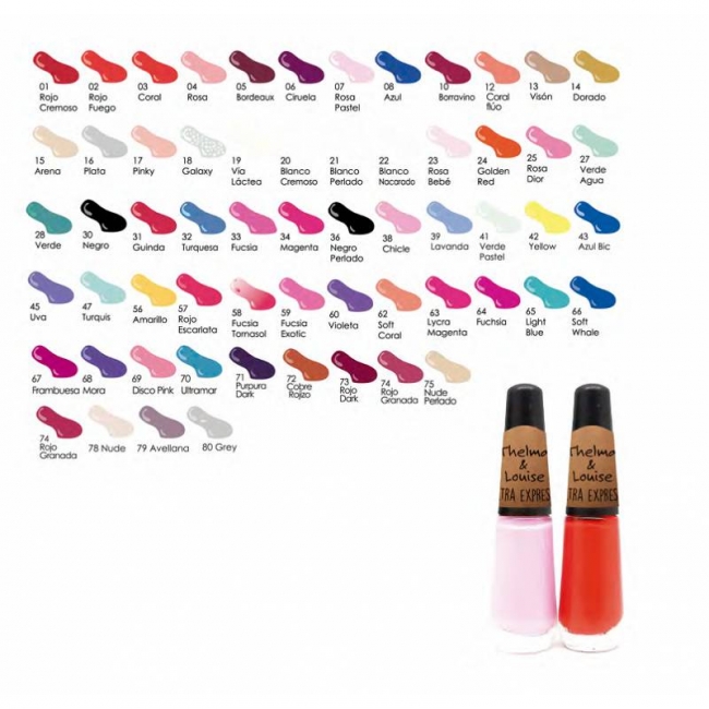 ESMALTE CONICO THELMA & LOUISE VARIOS COLORES +