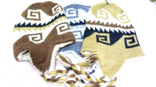 GORRO NORTEÑO CHULO INFANTIL REVERSIBLE VARIOS COLORES 