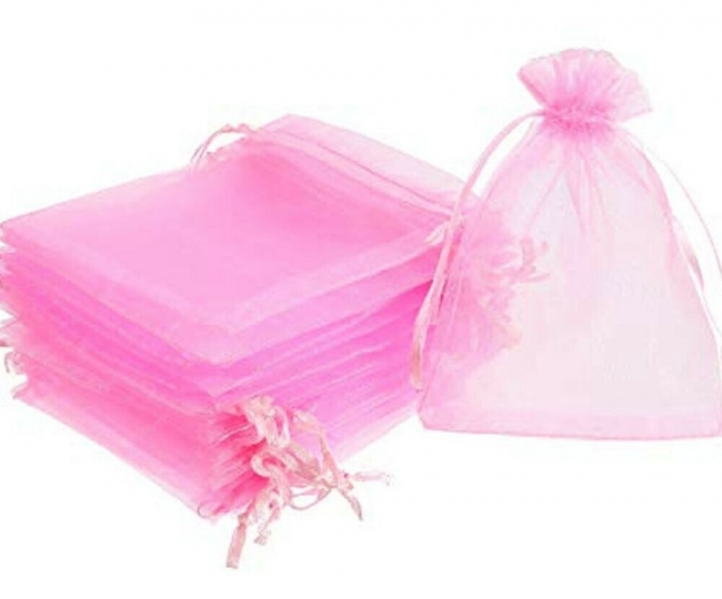 BOLSA DE ORGANZA X 100 UNIDADES 11 X 16 CM ++++//