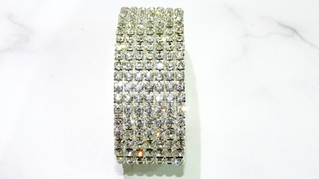 PULSERA STRASS 7 VUELTAS ++++