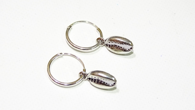 AROS PLATA CARACOL 12MM -