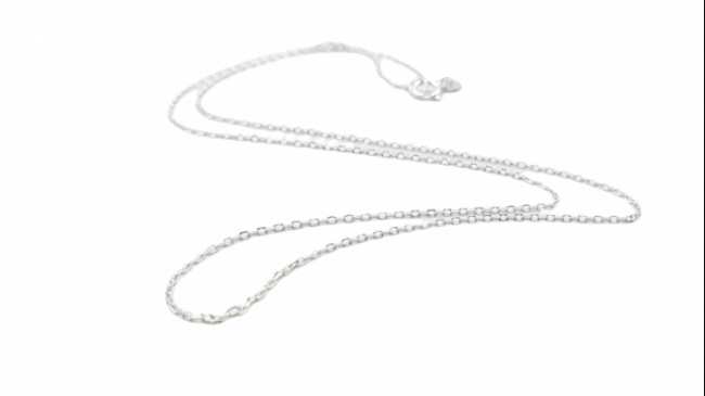 CADENA PLATA 45 CM -