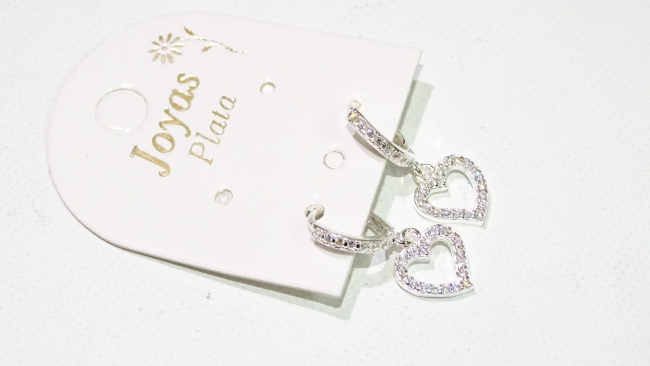 AROS PLATA HUGGIE CON MICROPAVE -