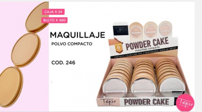 POLVO COMPACTO POWDER CAKE TEJAR