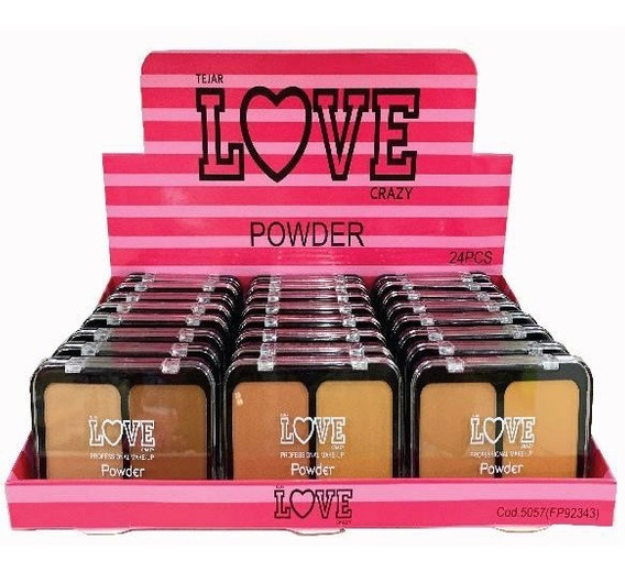 POLVO COMPACTO CRAZY LOVE TEJAR +