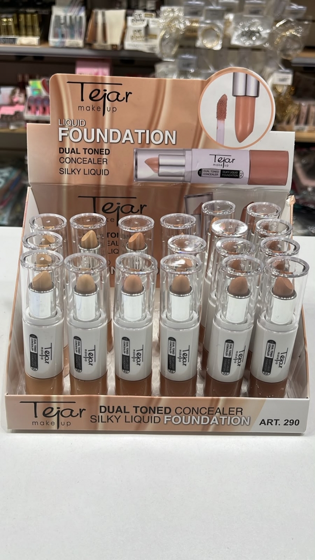 CORRECTOR DE OJERAS + MAQUILLAJE FLUIDO TEJAR 