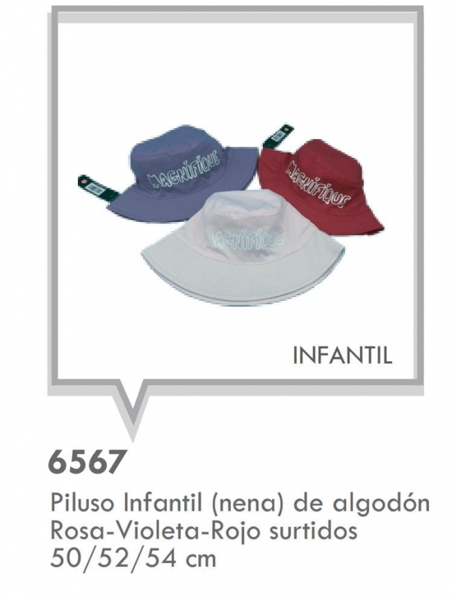 GORRO PILUSO INFANTIL NENA CHULENGUITO VARIOS COLORES ++++/#