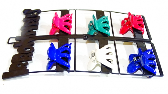 BROCHE NYLON MARIPOSA X 12 