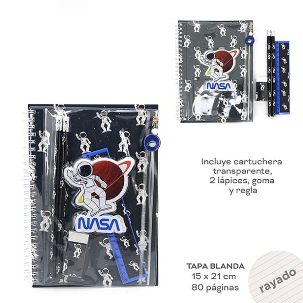 SET STATIONERY NASA +