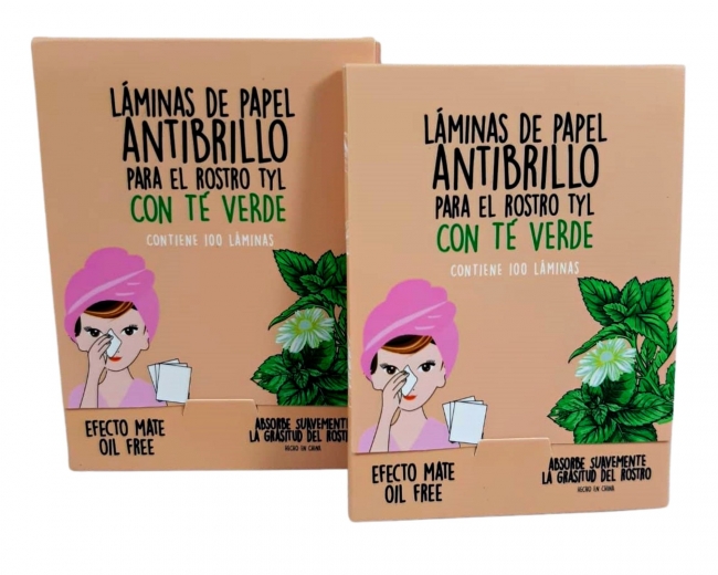 LAMINAS ANTIBRILLO PARA ROSTRO TE VERDE THELMA & LOUISE +++++//