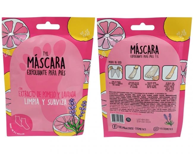 MASCARA EXFOLIANTE PARA PIES THELMA & LOUISE +