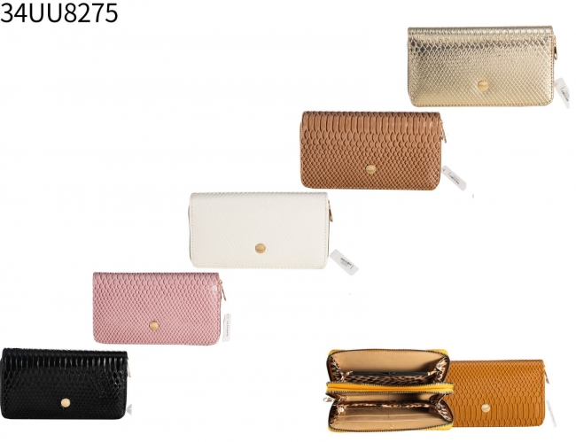 FICHERO DAMA DOBLE CIERRE GRANDE LA CHAPELLE 