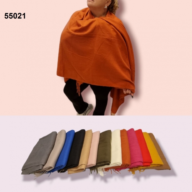 RUANA INVIERNO VARIOS COLORES +