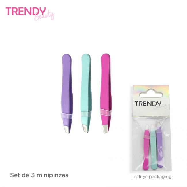 SET MINI PINZA TRENDY BEAUTY