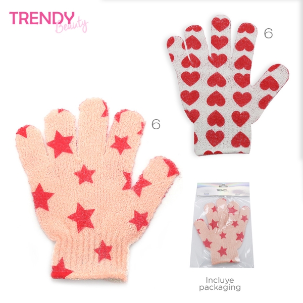 GUANTE DE BAÑO TRENDY BEAUTY T7