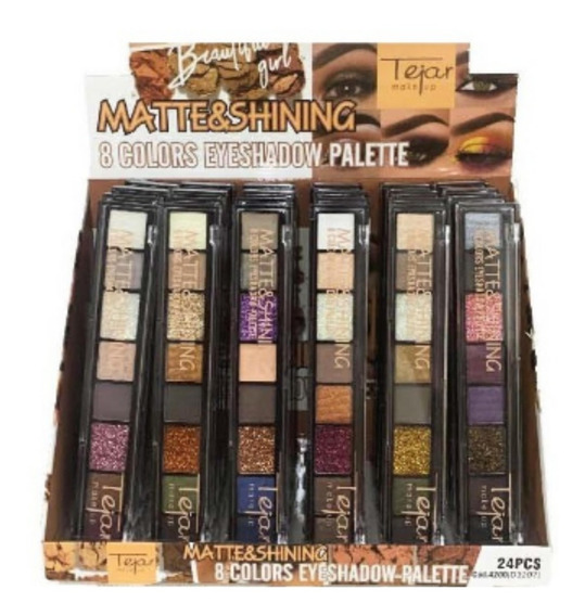SOMBRA 8 COLORES MATTE & SHINNING TEJAR 