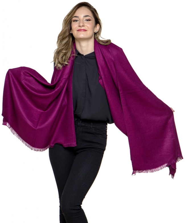 PASHMINA BUFANDON LISO 60 X 1,84 CM VARIOS COLORES ++++