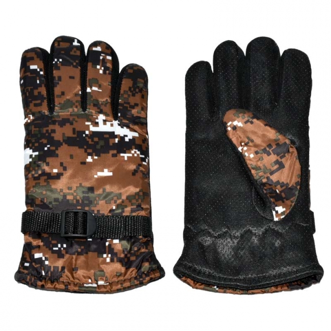 GUANTES PIXELADO CON ANTIDESLIZANTE VARIOS COLORES +