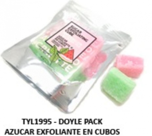 DOYLE PACK AZUCAR EXFOLIANTE EN CUBOS THELMA & LOUISE +++++//+