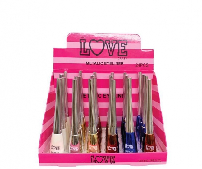 DELINEADOR LIQUIDO METALIZADO CRAZY LOVE TEJAR +