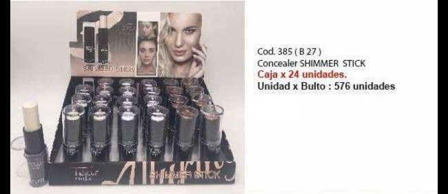 CORRECTOR CONCEALER SHIMMER STICK TEJAR+