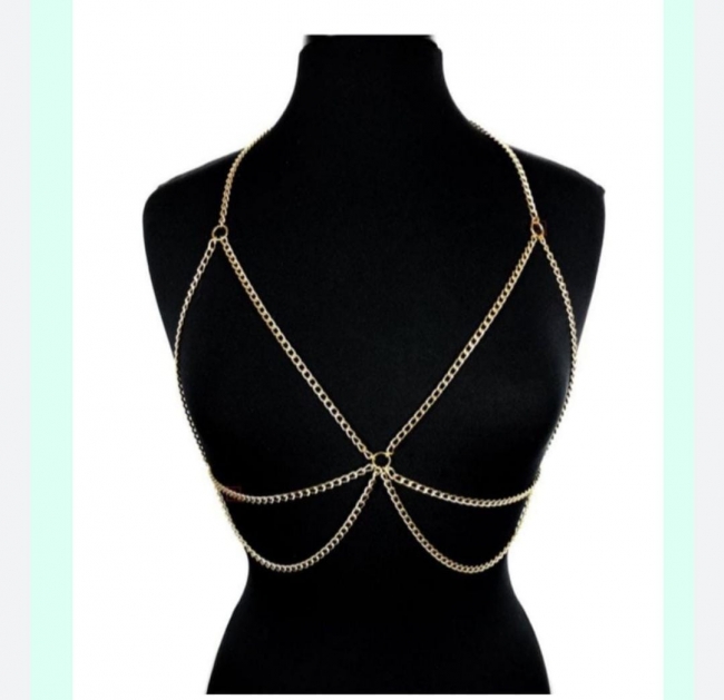 BODY CHAIN BRASSIER DOBLE +++//+