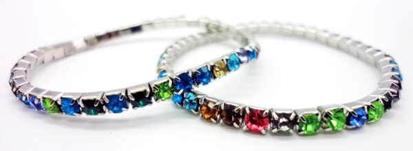 PULSERA STRASS COLOR ++++//+#