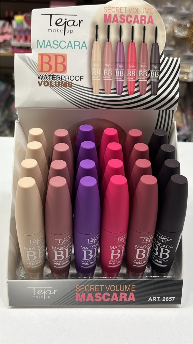 MASCARA DE PESTAÑAS BB WATERPROOF  TEJAR-