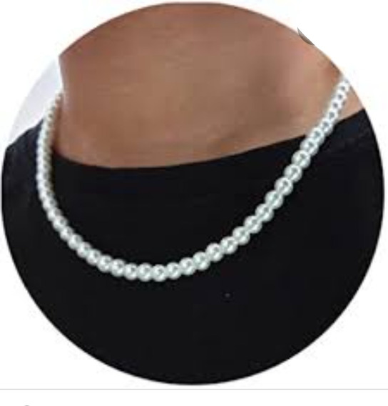 COLLAR PERLAS N8 REGULABLE 40 CM +++