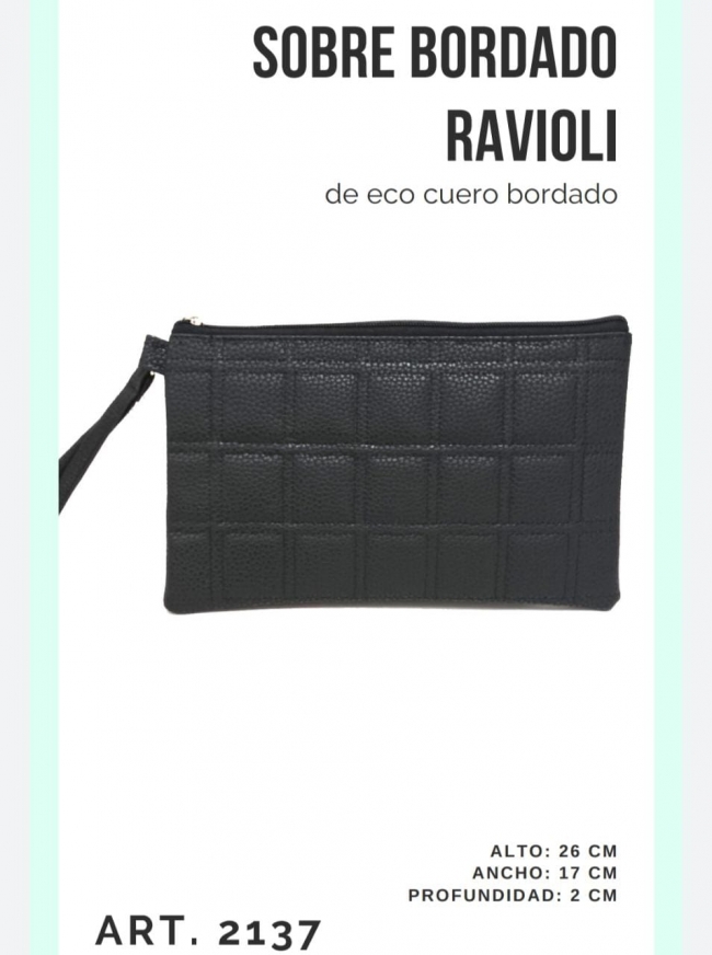 SOBRE BORDADO RAVIOLI  