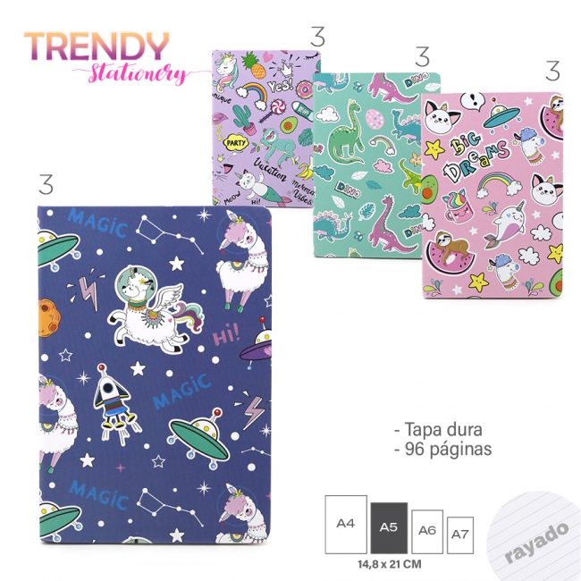 CUADERNO TRENDY+