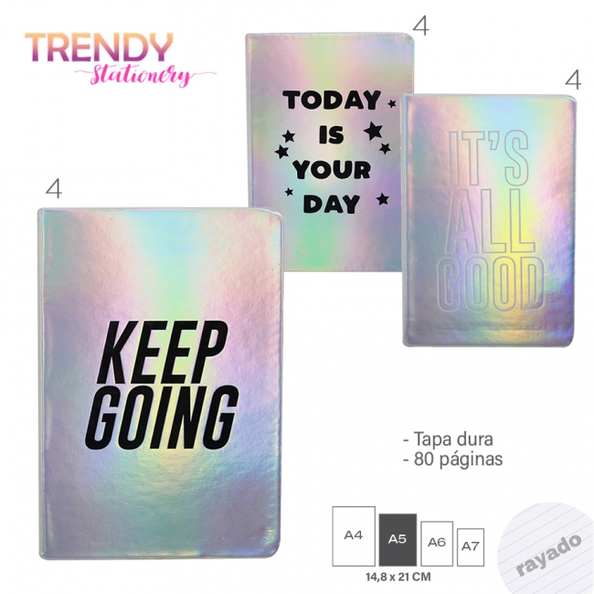 CUADERNO TRENDY +