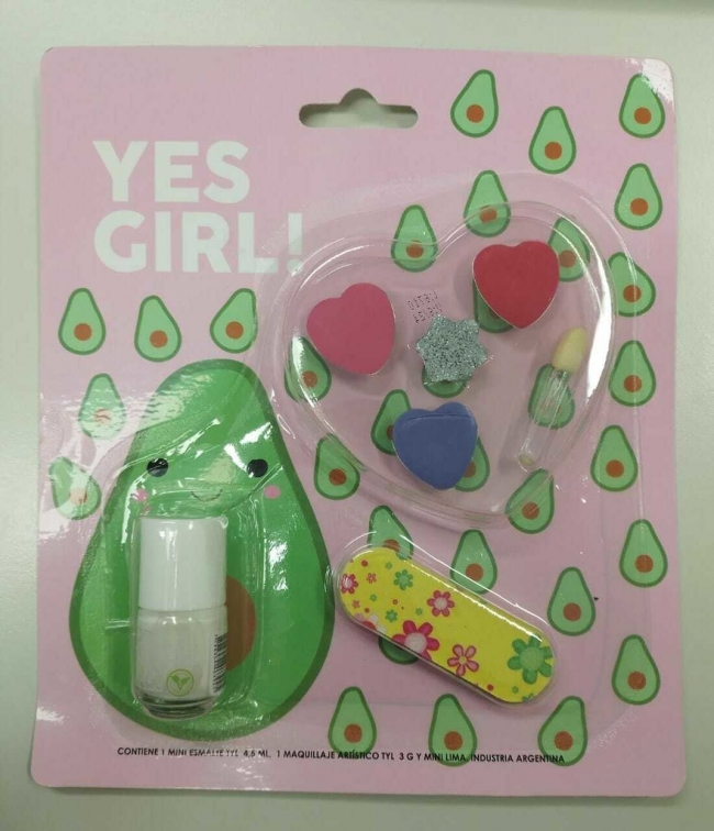 BEAUTY SET INFANTIL YES GIRL THELMA & LOUISE +