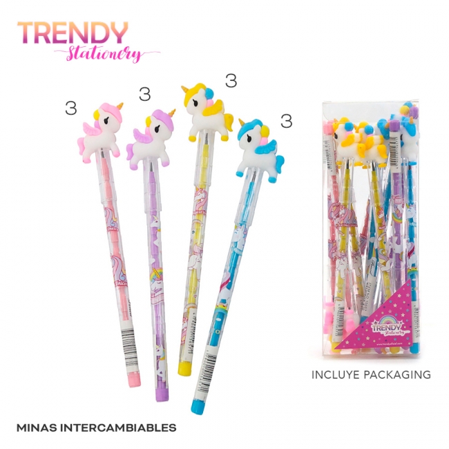 LAPIZ TRENDY X 12+