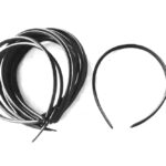 VINCHA LISA FORRADA X 12