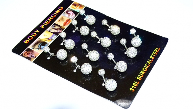 AROS ACERO PIERCING X 12++++