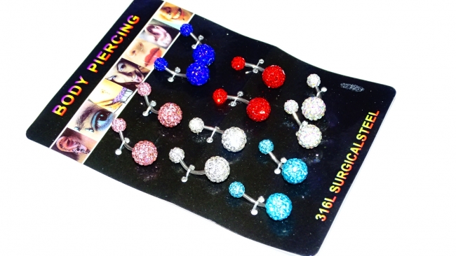 AROS ACERO PIERCING X 12++++