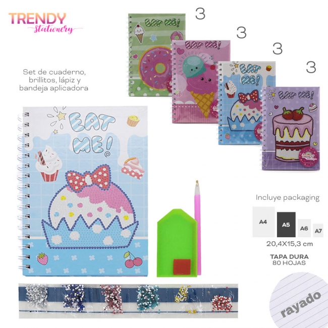 SET STATIONERY TRENDY +