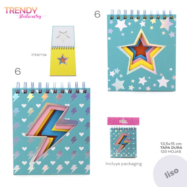 CUADERNO TRENDY +