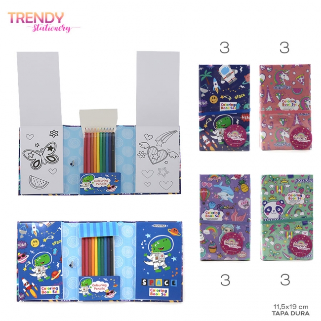 SET STATIONERY TRENDY +