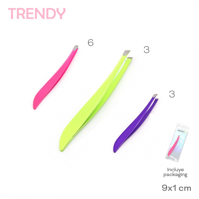 PINZA DE DEPILAR TRENDY T7