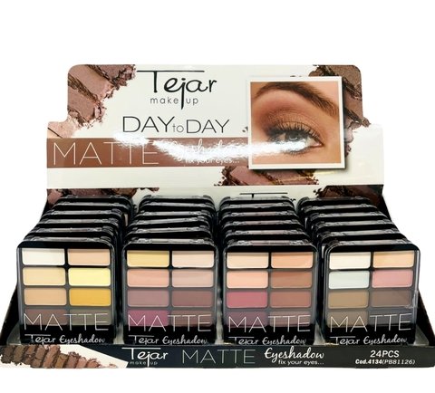 SOMBRA MATTE 8 COLORES DAY TO DAY TEJAR +